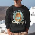 Reading Makes Me Cappy Bookworm Capybara Book Reading Unisex Sweatshirt Reading Makes Me Cappy Bookworm Capybara Book Reading Unisex Sweatshirt
