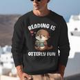 Reading Is Otterly Fun Otter Bookworm Book Lover Librarian Unisex Sweatshirt Reading Is Otterly Fun Otter Bookworm Book Lover Librarian Unisex Sweatshirt