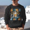 Reading Is Otterly Fun Sea Otter Book Lover Bookworm Unisex Sweatshirt