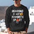 Reading Is My Tee Favorite Sport Basketball World Book Day Unisex Sweatshirt Reading Is My Tee Favorite Sport Basketball World Book Day Unisex Sweatshirt