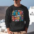 Reads Across Tee America Books Reader Reading Teacher Unisex Sweatshirt