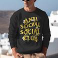 Retro Anti Social Club Bees Introvert Women Men Unisex Sweatshirt Retro Anti Social Club Bees Introvert Women Men Unisex Sweatshirt