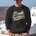 Retro Book Worm Reading For Book Lovers Unisex Sweatshirt