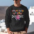 Retro Library Book Fair Queen School Reading Girls Women's Unisex Sweatshirt Retro Library Book Fair Queen School Reading Girls Women's Unisex Sweatshirt