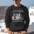Retro I Stay Home I Read Books I Pet My Cat I Regret Nothing Unisex Sweatshirt