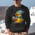 Rubber Duck Reading Book Rubber Duckie Reader Coffee Lover Unisex Sweatshirt