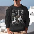 Run Like Mr Collins Just Proposed Vintage Book Quote Unisex Sweatshirt Run Like Mr Collins Just Proposed Vintage Book Quote Unisex Sweatshirt
