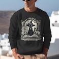Salem Witch Book Club Vintage Halloween Cat Book Lover Unisex Sweatshirt