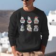 Snowman Reading Book Santa Christmas Bookish Teacher Unisex Sweatshirt Snowman Reading Book Santa Christmas Bookish Teacher Unisex Sweatshirt