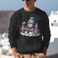 Snowman Reading Books Lovers Librarian Bookworm Christmas Unisex Sweatshirt Snowman Reading Books Lovers Librarian Bookworm Christmas Unisex Sweatshirt