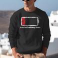 Social Battery Low Introvert Unisex Sweatshirt Social Battery Low Introvert Unisex Sweatshirt