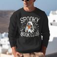 Spooky Book Club Cute Ghost Reading Book Halloween Costume Unisex Sweatshirt Spooky Book Club Cute Ghost Reading Book Halloween Costume Unisex Sweatshirt