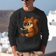 Squirrel Reading Book Lover Unisex Sweatshirt