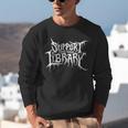 Support Your Local Library Horror Bookworm Unisex Sweatshirt