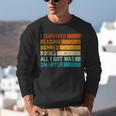 I Survived Reading Banned Books All I Got Was Smarter Unisex Sweatshirt I Survived Reading Banned Books All I Got Was Smarter Unisex Sweatshirt