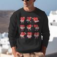 Teacher Valentines Day Reading Book Lover Bookworm Library Unisex Sweatshirt