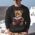 Teddy Bear Reading a Book Unisex Sweatshirt Teddy Bear Reading a Book Unisex Sweatshirt