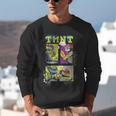Teenage Mutant Ninja Turtles Retro Neon Comic Book Panels Unisex Sweatshirt