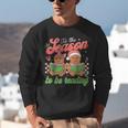 Tis The Season Book Reading Gingerbread Teacher Librarian Unisex Sweatshirt