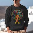 History Month Afro Women Book Lover Librarian Teacher Unisex Sweatshirt
