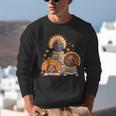 Turkey Read Books Reading Fall Thanksgiving Teacher Unisex Sweatshirt