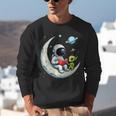 UFO Alien Astronaut Reading Book In Space Unisex Sweatshirt UFO Alien Astronaut Reading Book In Space Unisex Sweatshirt