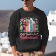 Valentine All Booked For Valentine Book Lovers Teacher Kid Unisex Sweatshirt