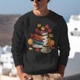 Vintage Books Tea Lovers Fall Autumn Leaves And Pumpkins Unisex Sweatshirt Vintage Books Tea Lovers Fall Autumn Leaves And Pumpkins Unisex Sweatshirt