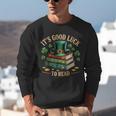 Vintage It's Good Luck To Read St Patrick's Day Book Lucky Unisex Sweatshirt
