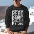 All I Want To Do Is Read Books Reading Dog Lovers Unisex Sweatshirt All I Want To Do Is Read Books Reading Dog Lovers Unisex Sweatshirt