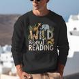 Wild About Reading Animals And Book Lovers Unisex Sweatshirt Wild About Reading Animals And Book Lovers Unisex Sweatshirt