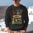 Wild About Reading Reading Books And Bookworm Library Day Unisex Sweatshirt