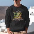 Wild About Reading Books Lovers Novelty Bookworm Library Day Unisex Sweatshirt