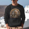 Wild About Reading Books Reader Lover Bookworm Librarian Unisex Sweatshirt
