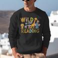 Wild About Reading Kid Love Wild Animal Books Back To School Unisex Sweatshirt Wild About Reading Kid Love Wild Animal Books Back To School Unisex Sweatshirt