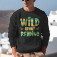 WILD ABOUT READING I Love Books Bookworm Library Day Unisex Sweatshirt WILD ABOUT READING I Love Books Bookworm Library Day Unisex Sweatshirt