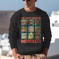 Women's DCC Many Faces Of Mordecai Grid Gamer Series Book Unisex Sweatshirt