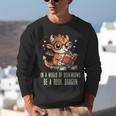 In World Of Bookworms Be Book Dragon Cute Women Kids Men Unisex Sweatshirt