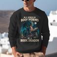In a World Of Bookworms Be a Book Dragon Reading Unisex Sweatshirt In a World Of Bookworms Be a Book Dragon Reading Unisex Sweatshirt