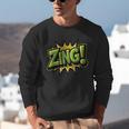 ZING Comic Book Retro Artwork – Cartoon Collector Unisex Sweatshirt