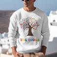 100 Days In The Books Reading Teacher 100th Day Of School Premium Tri-Blend Unisex Sweatshirt 100 Days In The Books Reading Teacher 100th Day Of School Premium Tri-Blend Unisex Sweatshirt