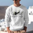 1965 Chapter Sixty Book Cat Lover 60th Birthday For Men Women Unisex Sweatshirt