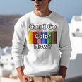 Adult Coloring Book Can I Go Color Now Women Men Adults Premium Tri-Blend Unisex Sweatshirt