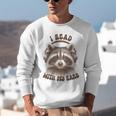 Audio Book Reader Book Lover Raccoon I Read With My Ears Unisex Sweatshirt Audio Book Reader Book Lover Raccoon I Read With My Ears Unisex Sweatshirt