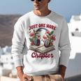 Audiobook Lover Bookish Headphones Just One More Chapter Unisex Sweatshirt