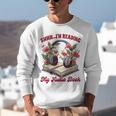 Audiobook Lover Bookish Shhh I'm Listening My Audio Book Unisex Sweatshirt