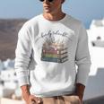 Barely Tolerable Book Lover Floral Quote Pride And Prejudice Unisex Sweatshirt