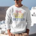 The Book Was Better Retro 70s Vintage Premium Tri-Blend Unisex Sweatshirt