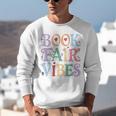 Book Fair Vibes Groovy Retro Reading Unisex Sweatshirt Book Fair Vibes Groovy Retro Reading Unisex Sweatshirt