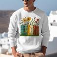 Book Flower 8647 Foxtrots Deltas Tangos Unisex Sweatshirt Book Flower 8647 Foxtrots Deltas Tangos Unisex Sweatshirt